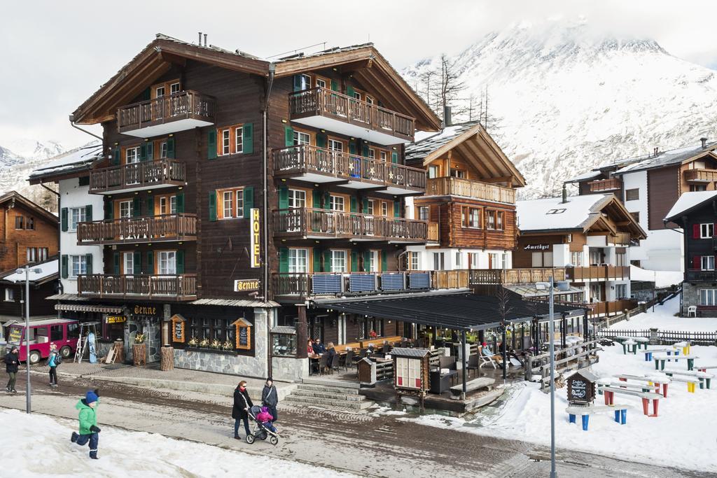 Hotel Tenne Saas-Fee Exterior foto